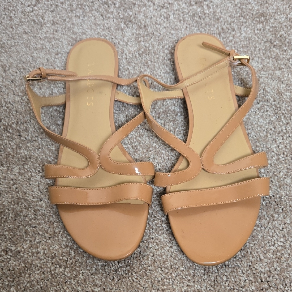 Talbots Nude Strappy Sandals